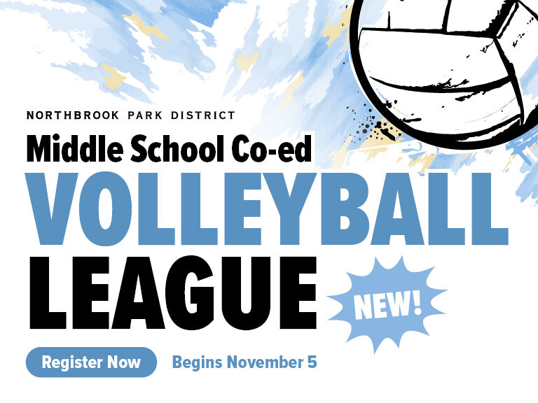 Middle School Co-ed Volleyball League Begins November 5 | Register Now
