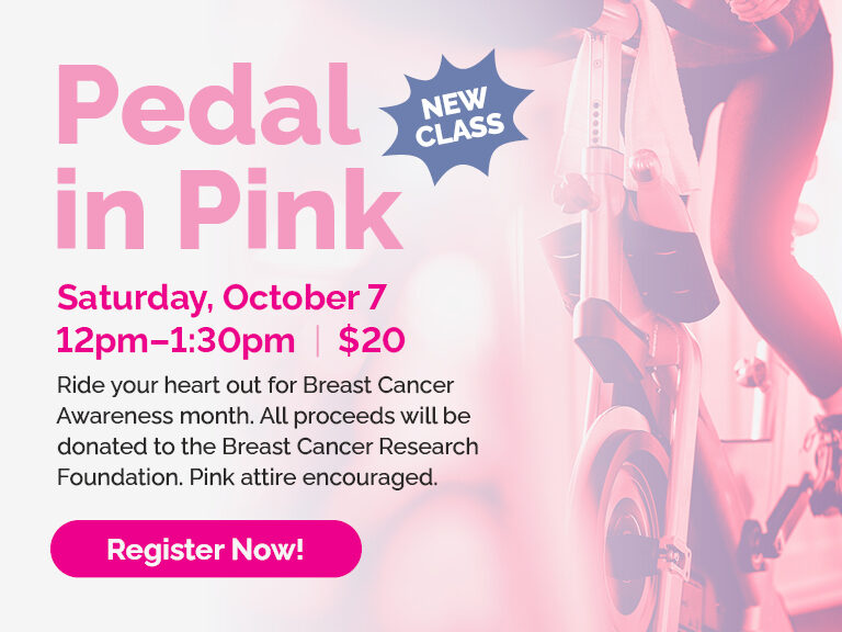 Pedal in Pink on October 7 at Techny Prairie Activity Center - Register Now